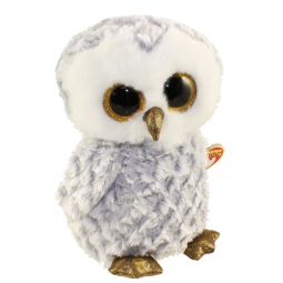 TY Beanie Boos - OWLETTE the OWL (Glitter Eyes) (Medium Size - 9 inch)