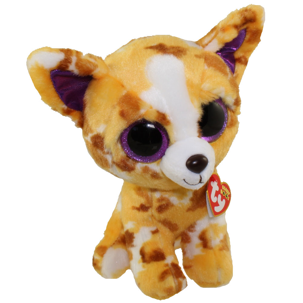 TY Beanie Boos - PABLO the Patchy Orange (Glitter Eyes) (Medium Size - 9 inch)