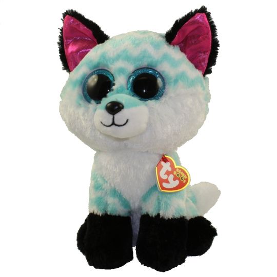 Cute Blue Fox Plush Toy Doll Stuffed /& Plush Animals Free Shipping without tag