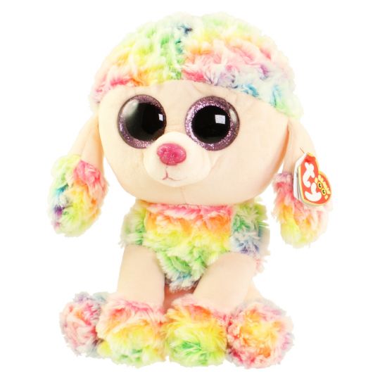 rainbow poodle ty