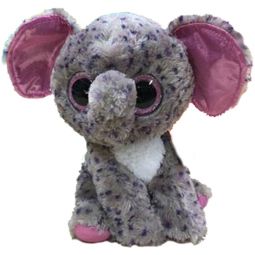 TY Beanie Boos - SPECKS the Speckled Elephant (Glitter Eyes) (Medium Size - 9 inch)
