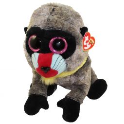 TY Beanie Boos - WASABI the Baboon (Glitter Eyes) (Medium Size - 9 inch)