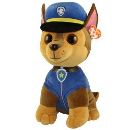 TY Beanie Boos - Paw Patrol - CHASE German Shepherd (LARGE Size - 20 inch)