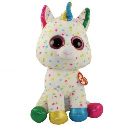 TY Beanie Boos - HARMONIE the Unicorn (LARGE Size - 17 inch)