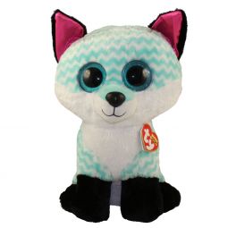 TY Beanie Boos - PIPER the Blue Fox (Glitter Eyes)(LARGE Size - 17 inch) *Limited Exclusive*