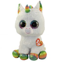TY Beanie Boos - PIXY the Unicorn (Glitter Eyes) (LARGE Size - 17 inch)