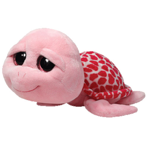 TY Beanie Boos - SHELLBY the Pink Turtle (LARGE Size - 17 inch)