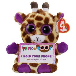 TY Beanie Boos - Peek-A-Boos - JESSE the Giraffe (4 inch - Phone Holder)