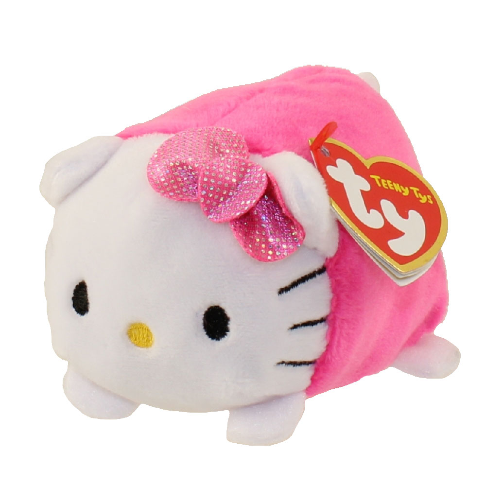 TY Beanie Boos - Teeny Tys Stackable Plush - HELLO KITTY (Pink) (4 inch)