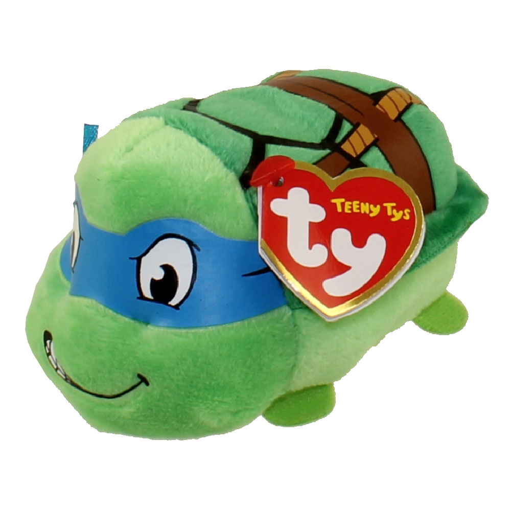 TY Beanie Boos - Teeny Tys Stackable Plush - TMNT - LEONARDO (4 inch)