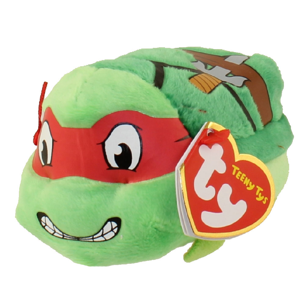 TY Beanie Boos - Teeny Tys Stackable Plush - TMNT - RAPHAEL (4 inch)