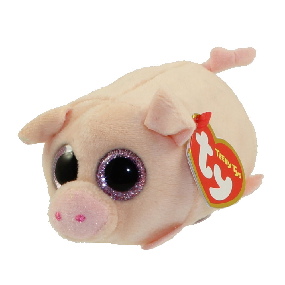 TY Beanie Boos - Teeny Tys Stackable Plush - CURLY the Pig (4 inch)