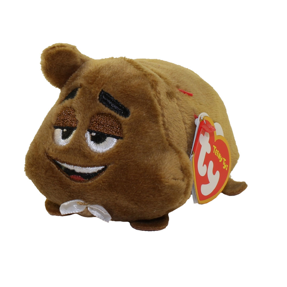 TY Beanie Boos - Teeny Tys Stackable Plush - Emoji Movie - POOP SR (4 inch)