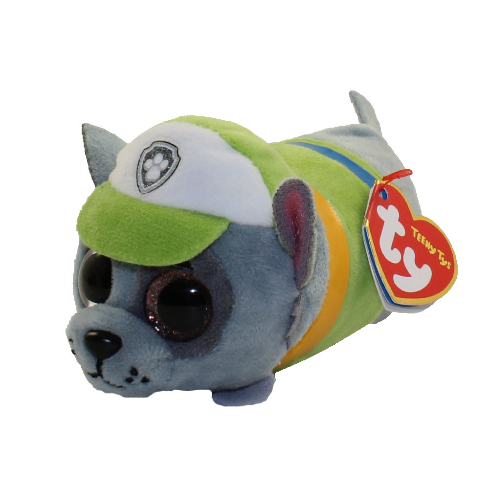 TY Beanie Boos - Teeny Tys Stackable Plush - Paw Patrol - ROCKY (4 inch)