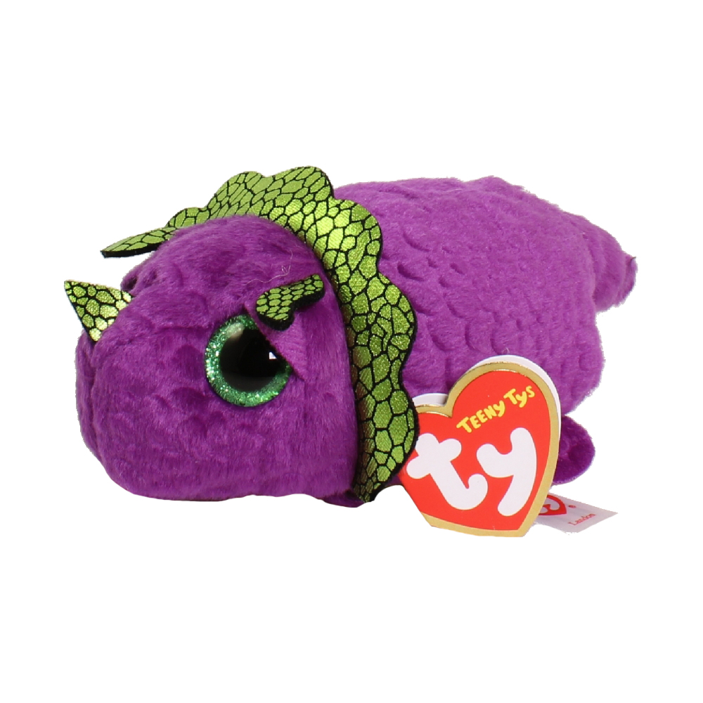 TY Beanie Boos - Teeny Tys Stackable Plush - LANDON the Dinosaur (4 inch)