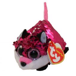 TY Beanie Boos - Teeny Tys Stackable Sequin Plush - JEWEL the Fox (4 inch)