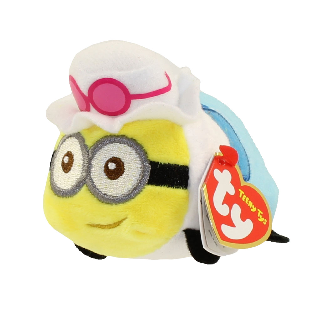 TY Beanie Boos - Teeny Tys Stackable Plush - Despicable Me 3 - JERRY (Minion Tourist)