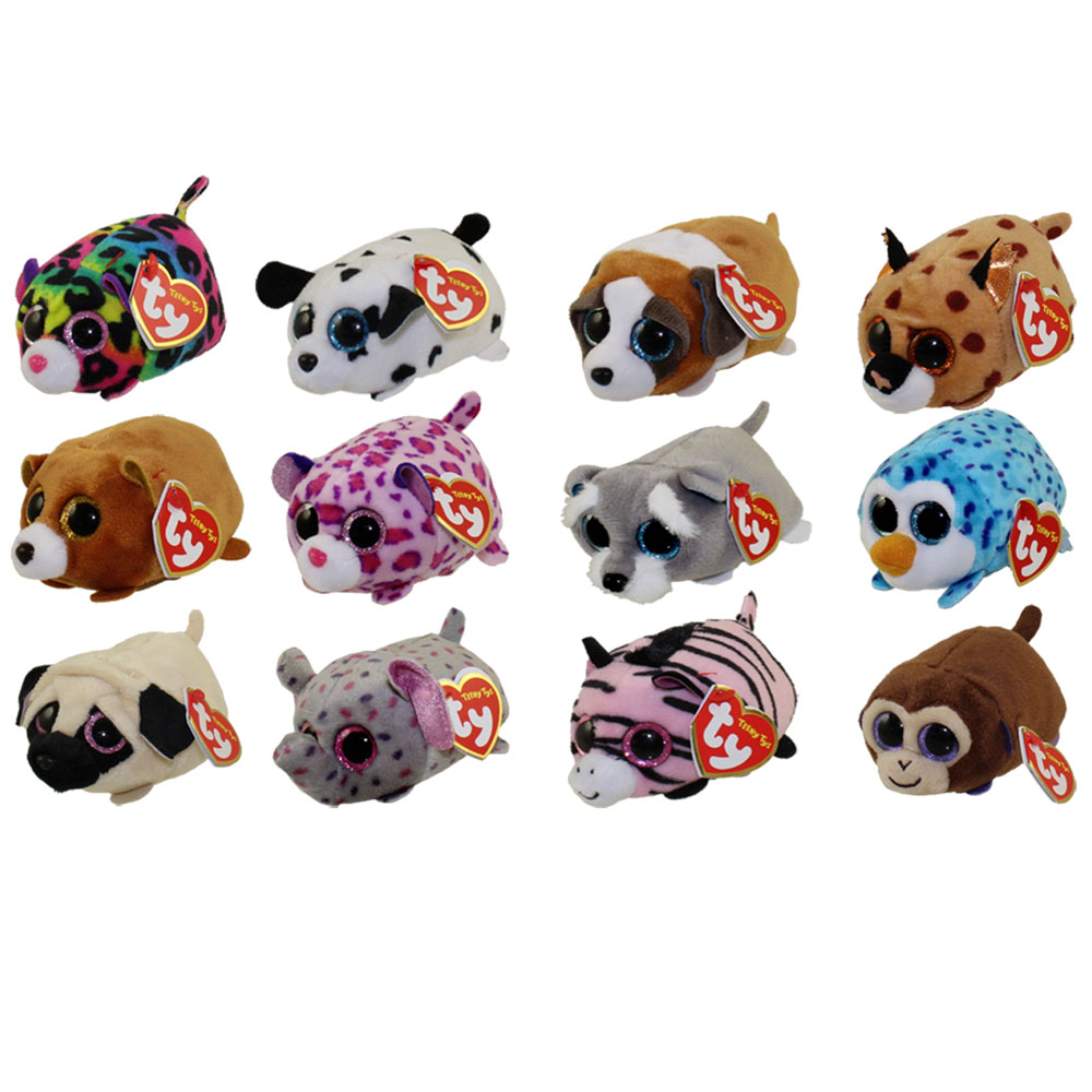 TY Beanie Boos - Teeny Tys Stackable Plush - Series 2 - SET of 12 (4 inch)
