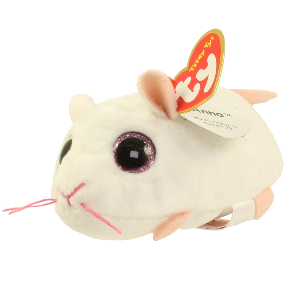 TY Beanie Boos - Teeny Tys Stackable Plush - ANNA the Mouse (4 inch)