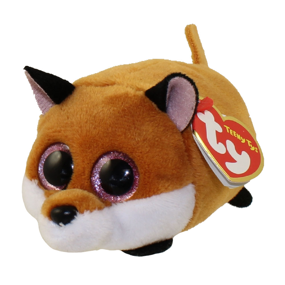 TY Beanie Boos - Teeny Tys Stackable Plush - FINLEY the Fox (4 inch)