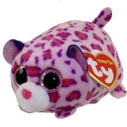 TY Beanie Boos - Teeny Tys Stackable Plush - OLIVIA the Leopard (4 inch)