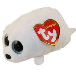 TY Beanie Boos - Teeny Tys Stackable Plush - SLIPPERY the Seal (4 inch)