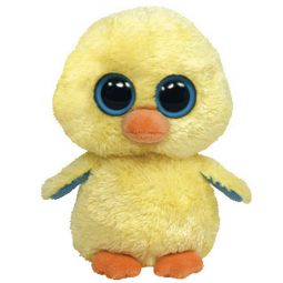 TY Beanie Boos - GOLDIE the Yellow Chick (Solid Eye Color) (Regular Size - 6 inch)