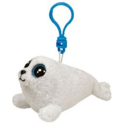 TY Beanie Boos - ICEBERG the White Seal (Solid Eye Color) (Plastic Key Clip - 3 inch) TY Beanie Boos - ICEBERG the White Seal (Solid Eye Color) (Plastic Key Clip - 3 inch)