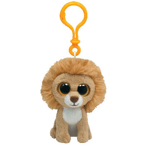 TY Beanie Boos KING the Lion Solid Eye Color Plastic Key Clip 3 inch BBToyStore Toys Plush Trading Cards Action Figures Games online retail store shop sale