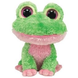 TY Beanie Boos - KIWI the Frog (Solid Eye Color) (Regular Size - 6 inch)