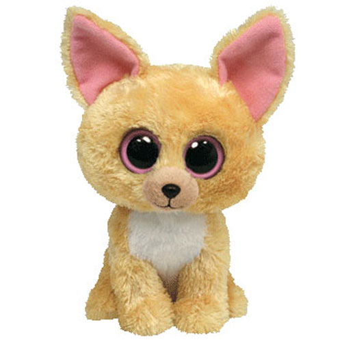 TY Beanie Boos - NACHO the Chihuahua (Solid Eye Color) (Regular Size - 6 inch)