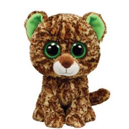 TY Beanie Boos - SPECKLES the Leopard (Solid Eye Color) (Regular Size - 6 inch)