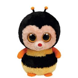 TY Beanie Boos - STING the Bumble Bee (Solid Eye Color) (Regular Size - 6 inch)
