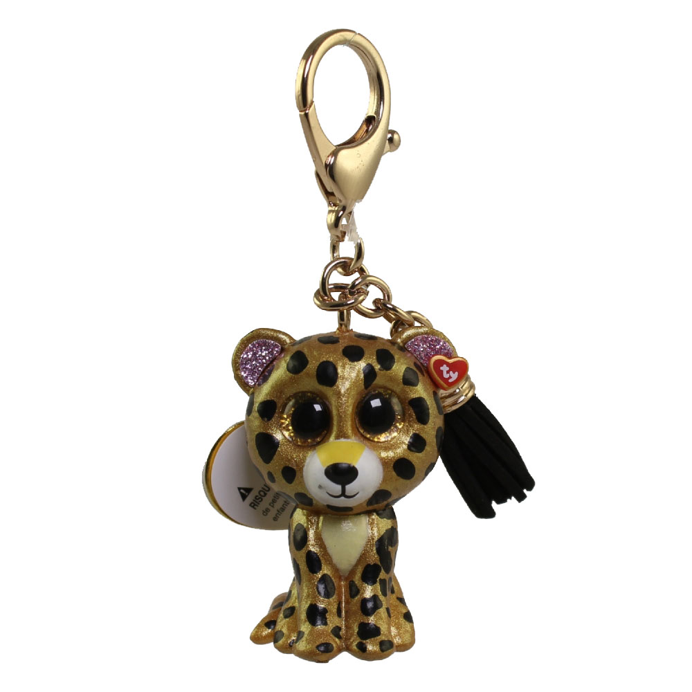 - New Toy 2 inch Speckles The Leopard Details about   TY Mini Beanie Boos Figures Series 3 