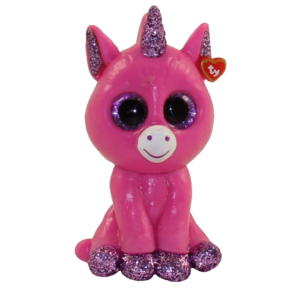 TY Beanie Boos - Mini Boo Figures Series 3 - BUBBLEGUM the Pink Unicorn (2 inch)