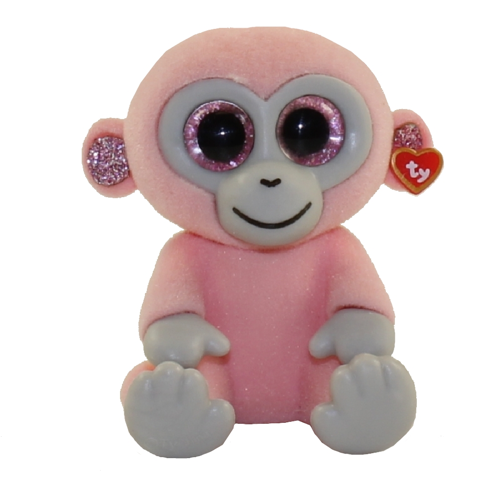 TY Beanie Boos - Mini Boo Figures Series 3 - CHERRY the Pink Monkey (2 inch)
