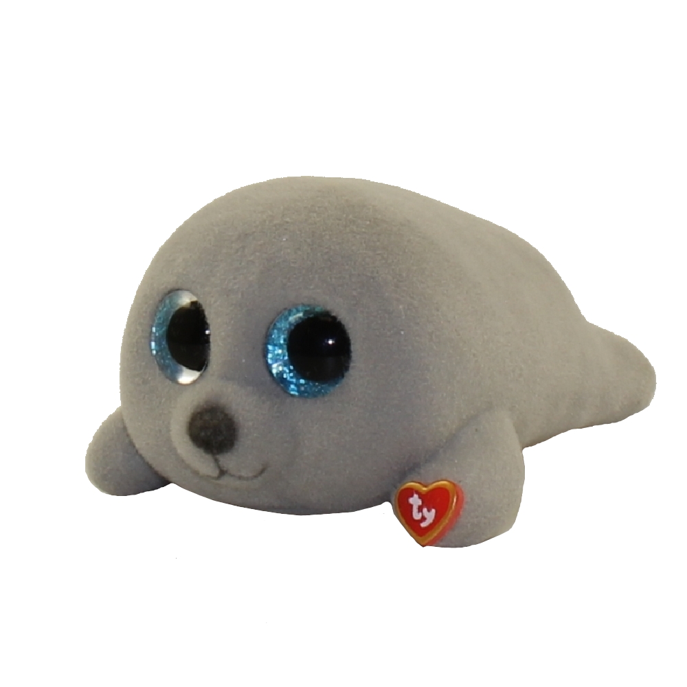 TY Beanie Boos - Mini Boo Figures Series 3 - NEAL the Grey Seal (2 inch)