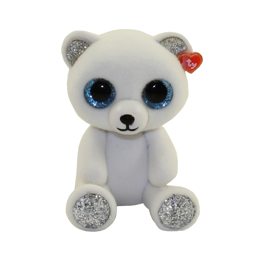 TY Beanie Boos - Mini Boo Figures Series 4 - GLACIER the Polar Bear (2 inch)