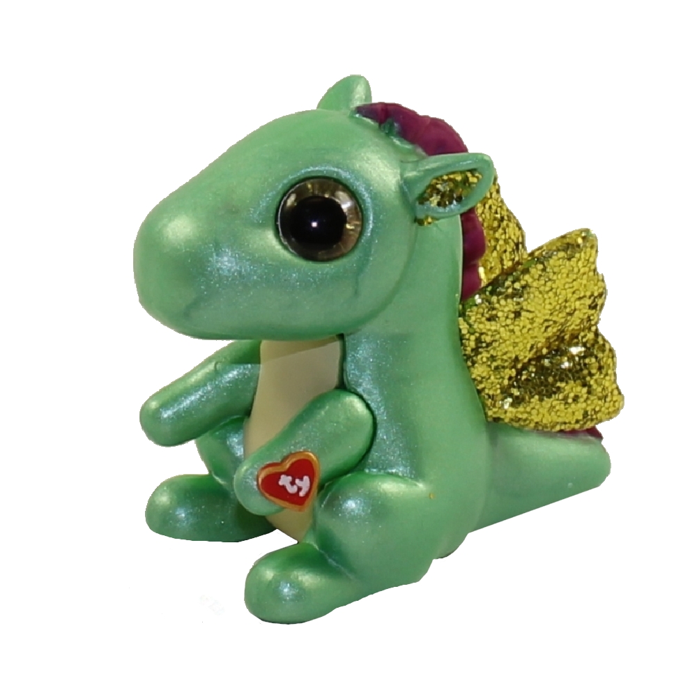 TY Beanie Boos - Mini Boo Figures Series 4 - CINDER the Green Dragon (2 inch)