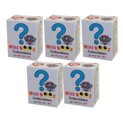 TY Beanie Boos - Mini Boos Paw Patrol Figures - BLIND BOXES (5 Pack Lot)(2 inch)