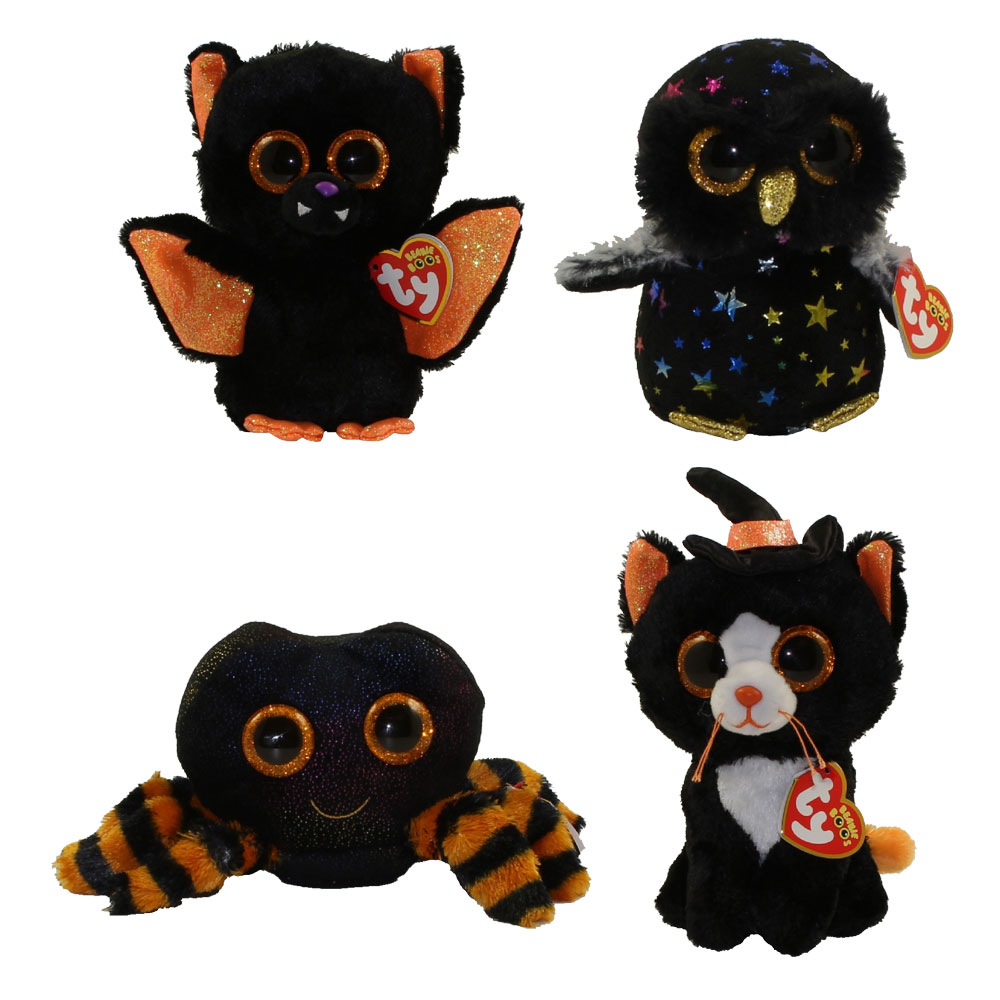 TY Beanie Boos - SET of 4 Halloween 2019 Releases (6 inch)(Cobb, Echo, Hyde +1)
