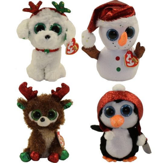 ty christmas stuffed animals
