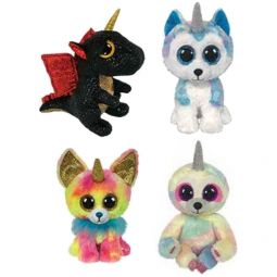 TY Beanie Boos - SET of 4 Fall 2019 Wanna B's Releases (6 inch)(Cooper, Yips, Helena +1)