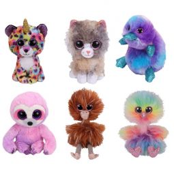 TY Beanie Boos - SET of 6 Spring 2019 Releases (6 inch) (Dreamy, Zappy, Asha +3) (Pre-Order Spring) TY Beanie Boos - SET of 6 Spring 2019 Releases (6 inch) (Dreamy, Zappy, Asha +3) (Pre-Order Spring)