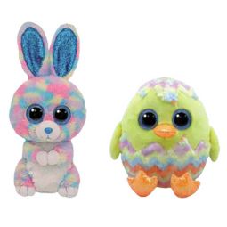 TY Beanie Boos - SET OF 2 EASTER 2023 RELEASES (Hops & Corwin)(Regular Size - 6 inch)
