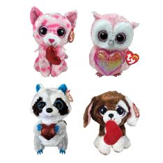 TY Beanie Boos - SET OF 4 Valentine's Day 2026 Releases [Sweet, Thief, Cuddles & Whisper](6 inch)