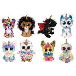 TY Beanie Boo Buddies - SET of 8 Fall 2019 Wanna B's (9 inch)(Enchanted, Heather, Yips +5)(Fall) TY Beanie Boo Buddies - SET of 8 Fall 2019 Wanna B's (9 inch)(Enchanted, Heather, Yips +5)(Fall)
