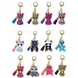 TY Beanie Boos - Mini Boo Collectible Clips - SET of 12 Spring 2020 Releases (Gold, Multicolor, Rose TY Beanie Boos - Mini Boo Collectible Clips - SET of 12 Spring 2020 Releases (Gold, Multicolor, Rose