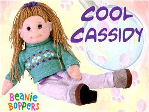 TY Beanie Bopper - COOL CASSIDY (13 inch)