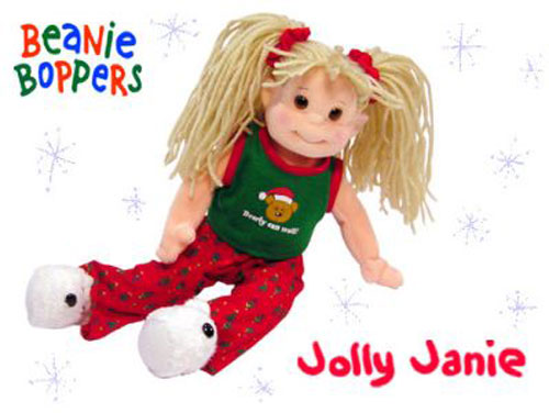 TY Beanie Bopper - JOLLY JANIE (13 inch)